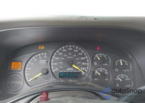 2000 Chevrolet Silverado 1500 Ls из США, поврежденный, VIN 2GCEK19T9Y1212706